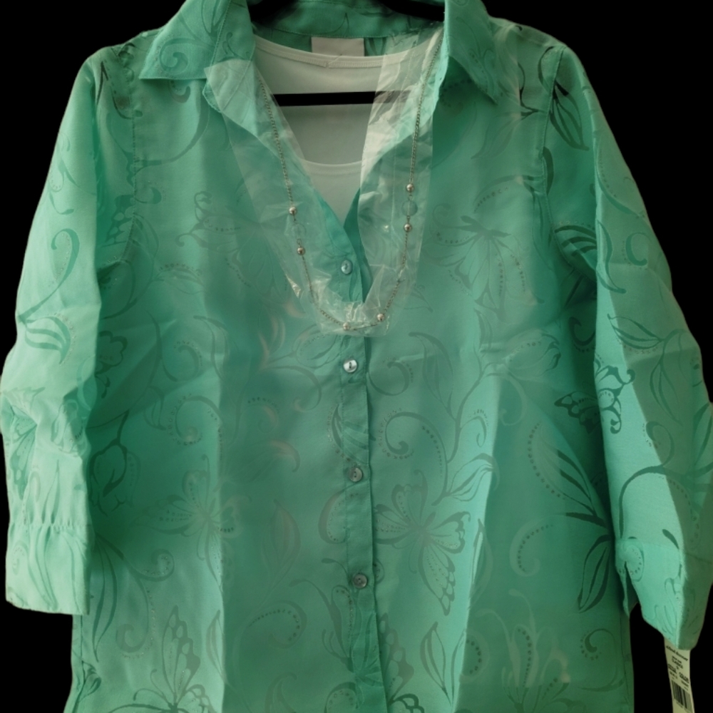 Alfred Dunner top with tank top